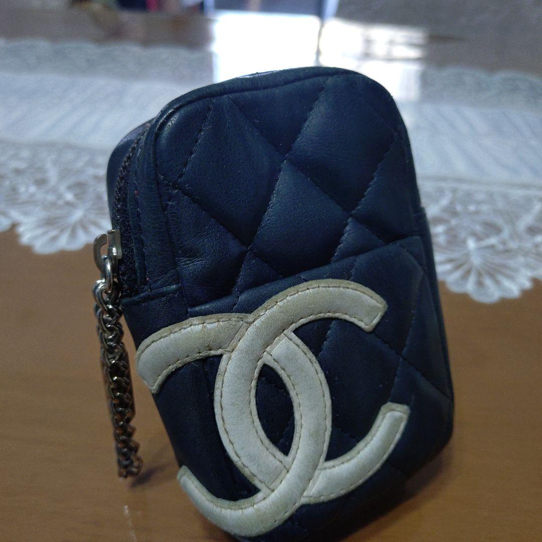 ☆シャネル☆マトラッセ☆カンボンラインココマークシガレットケース☆黒