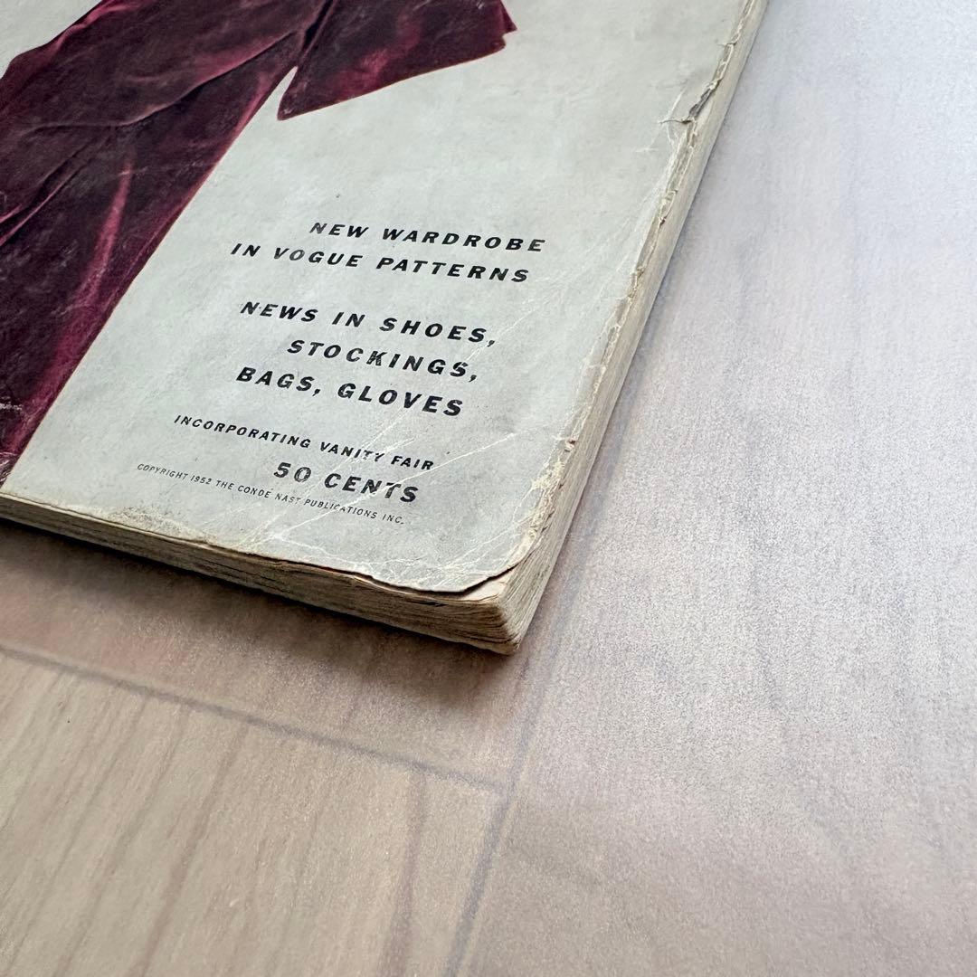 【洋書・希少】ヴィンテージ VOGUE 1953年9月号
