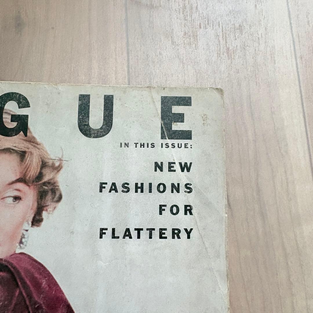 【洋書・希少】ヴィンテージ VOGUE 1953年9月号