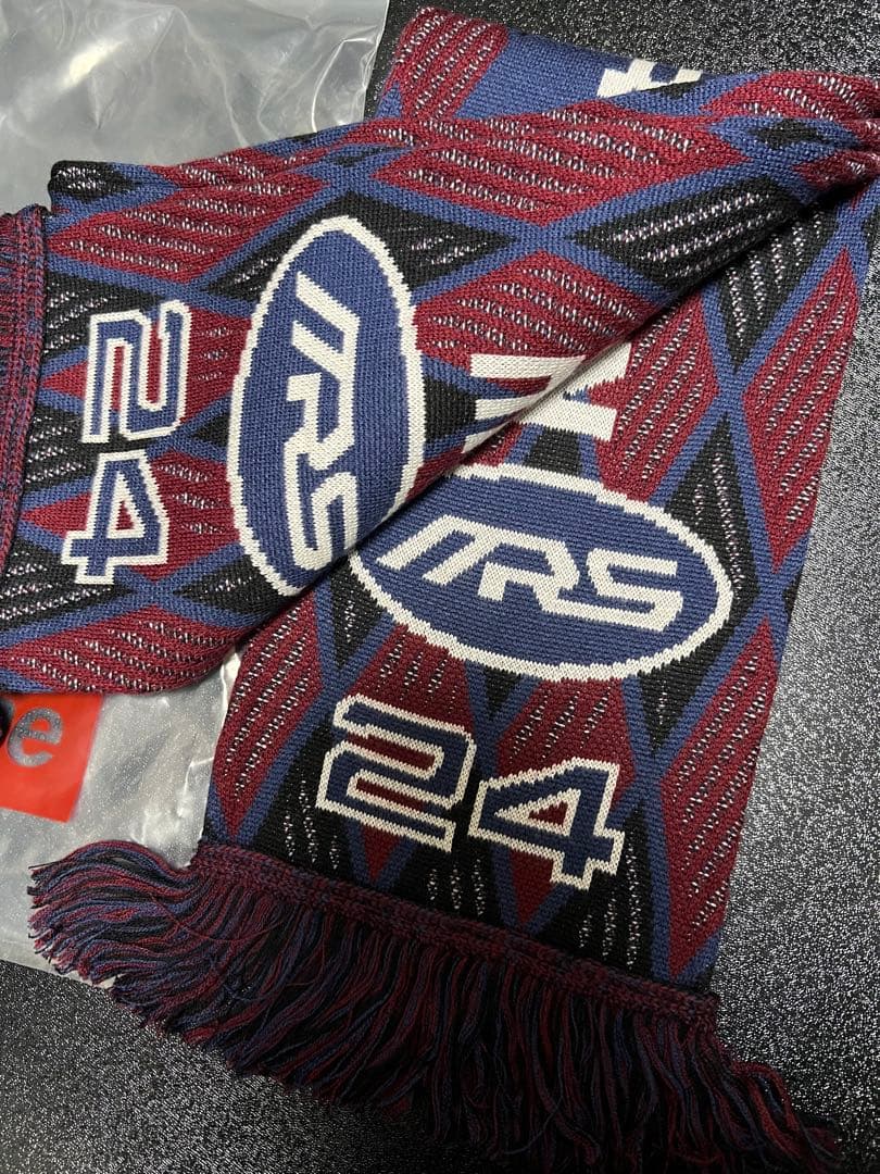 Supreme Martine Rose マフラー 2024年モデル ネイビー