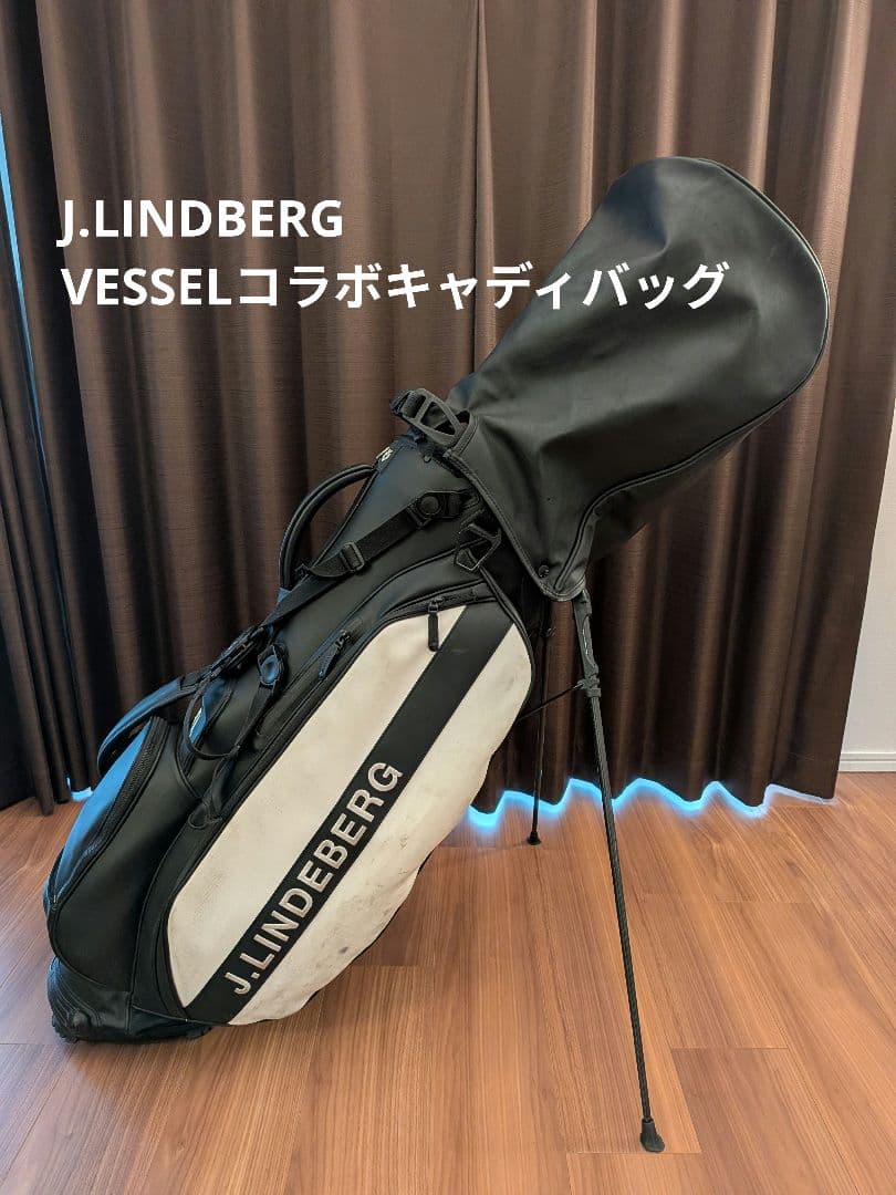 a*7様 J.Lindeberg キャディバッグ スタンド付き