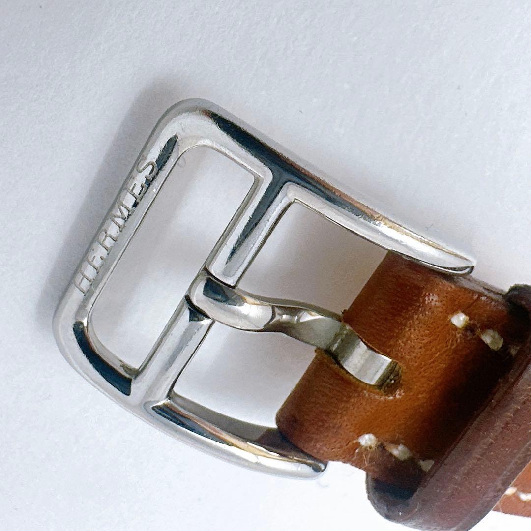 MT様へ　新品電池 HERMES エルメス 腕時計 タンデム 純正ベルト レザー