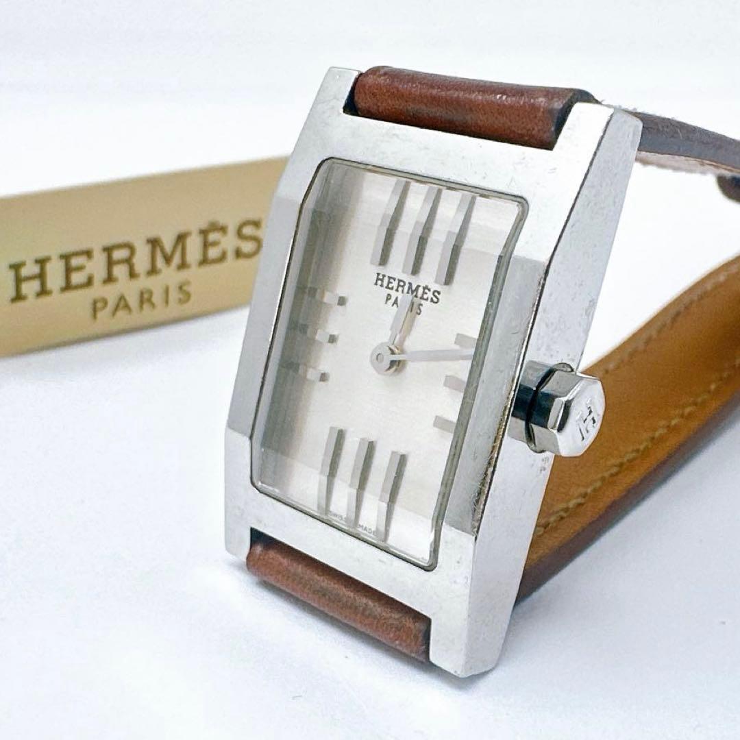 MT様へ　新品電池 HERMES エルメス 腕時計 タンデム 純正ベルト レザー