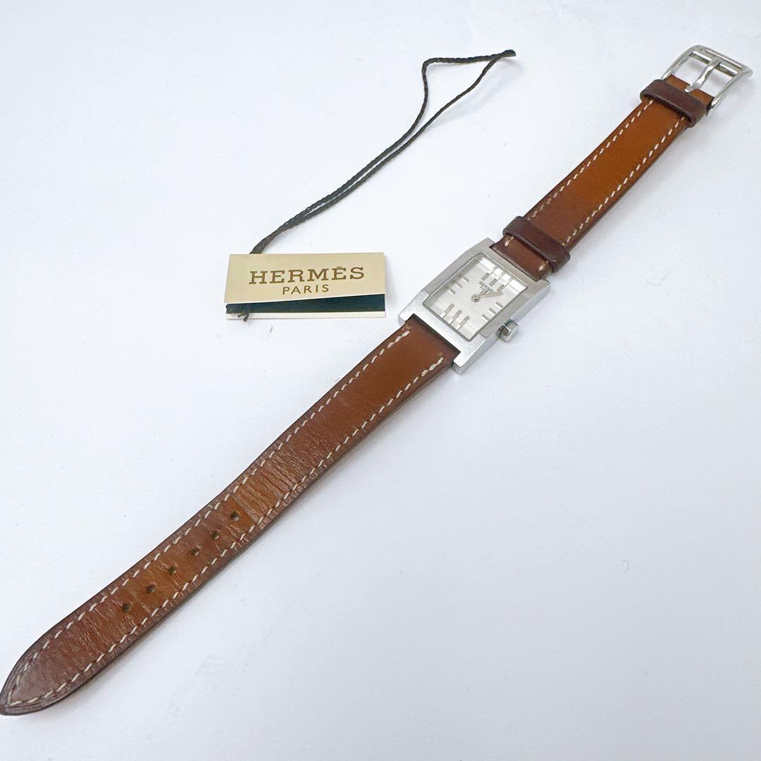 MT様へ　新品電池 HERMES エルメス 腕時計 タンデム 純正ベルト レザー