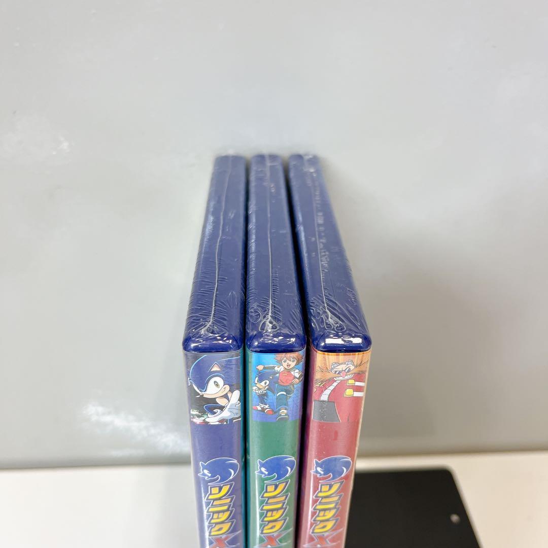 ソニックX DVD 未開封 デッドストック 1-3巻 Hi-Spec版