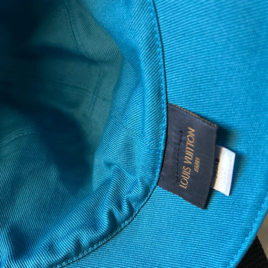 Louis Vuitton バケットハット ホワイト/グレー