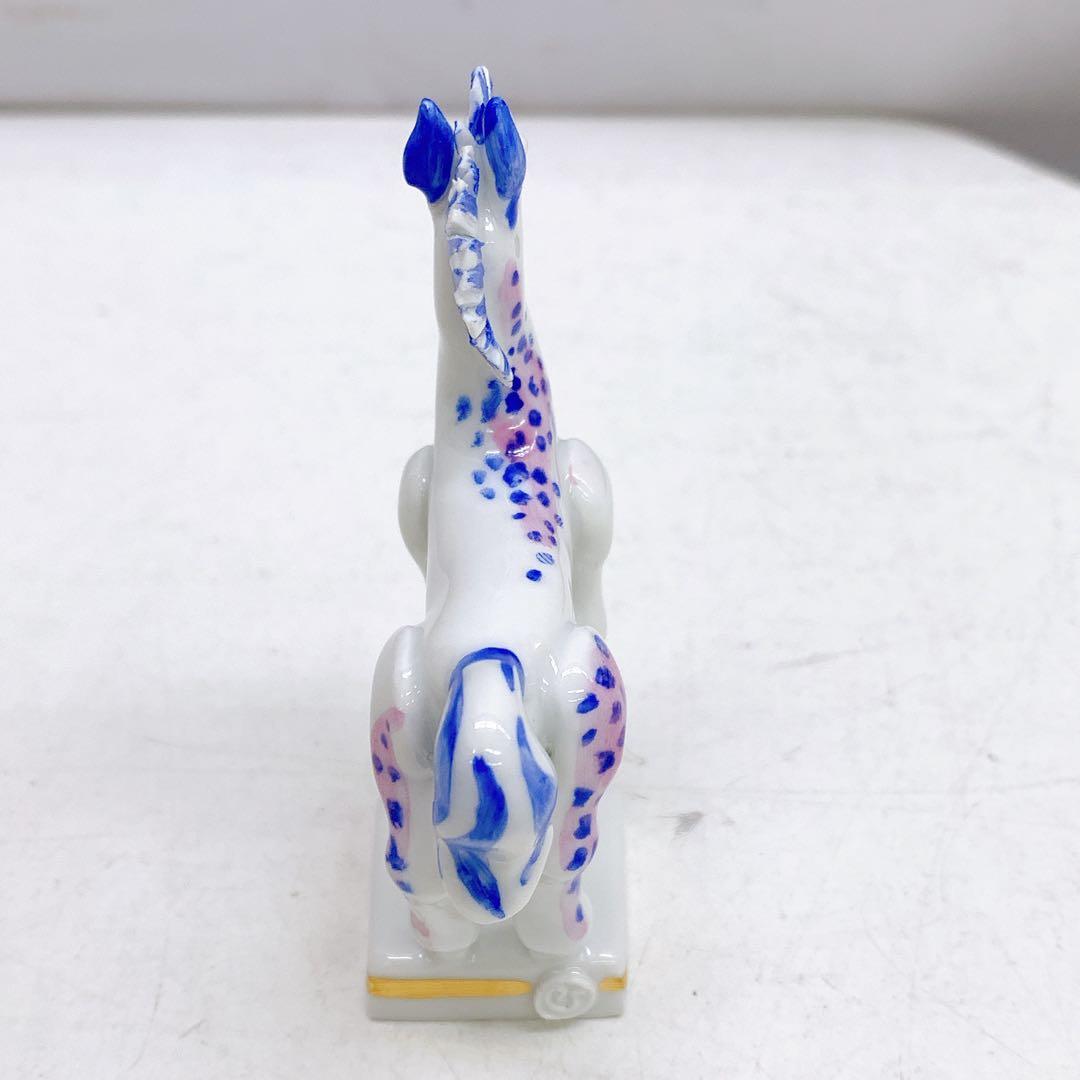6AAM5 極美品 Meissen マイセン 干支シリーズ 午 うま 馬