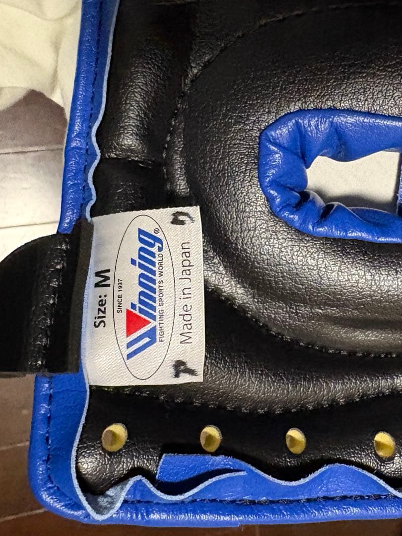 Winning ヘッドギア 青