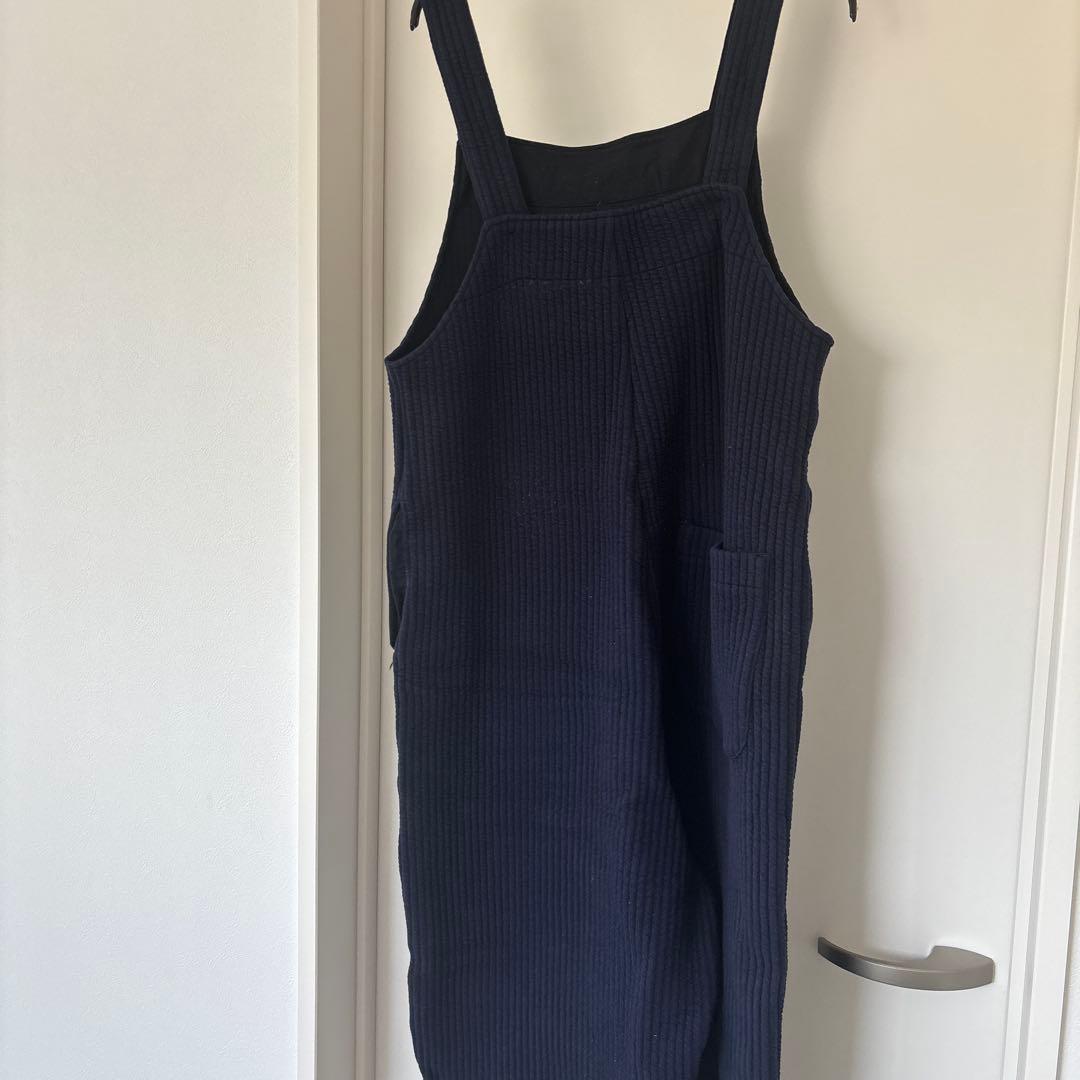 プリット　コールキルトサロペット