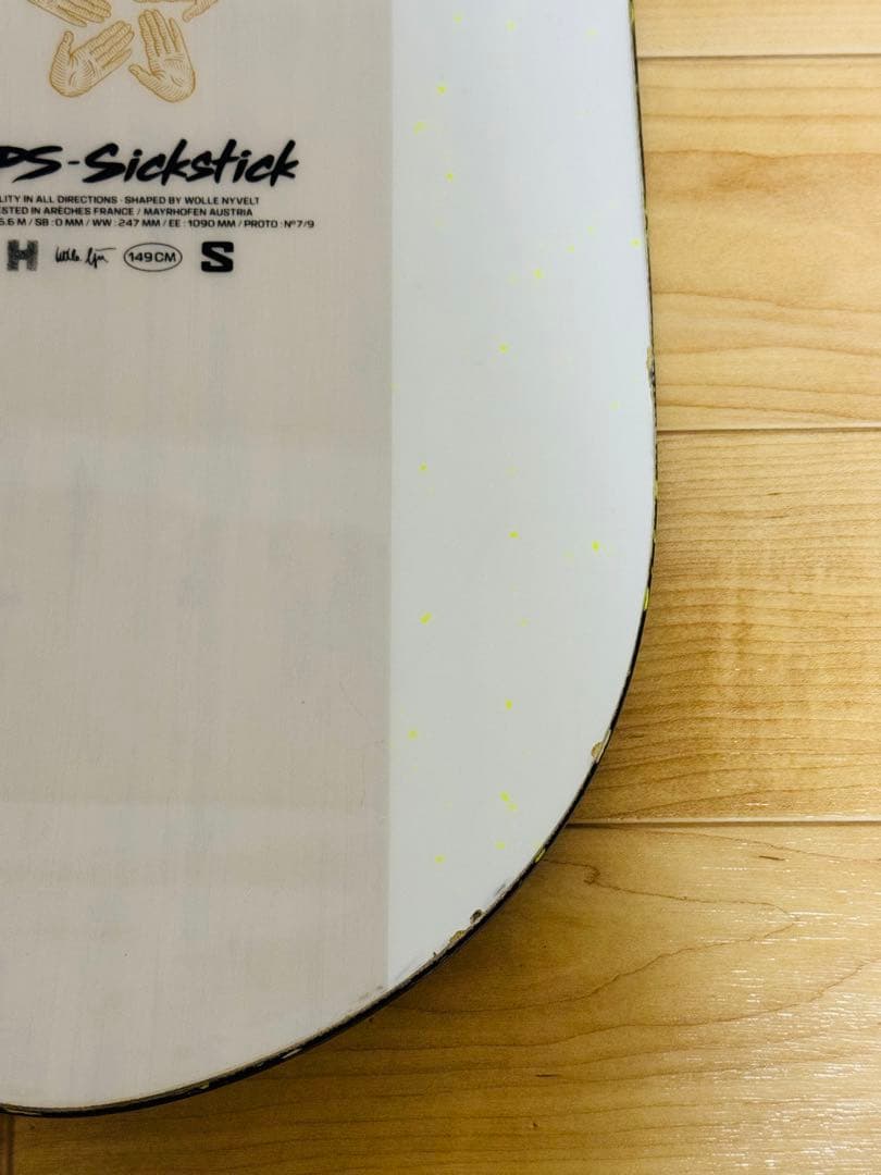 SALOMON HPS SICKSTICK 149㎝　24-25モデル