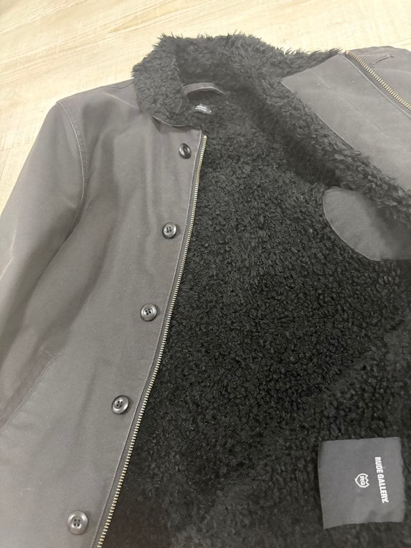 RUDE GALLERY N-1ジャケット 3 美品 ブラック