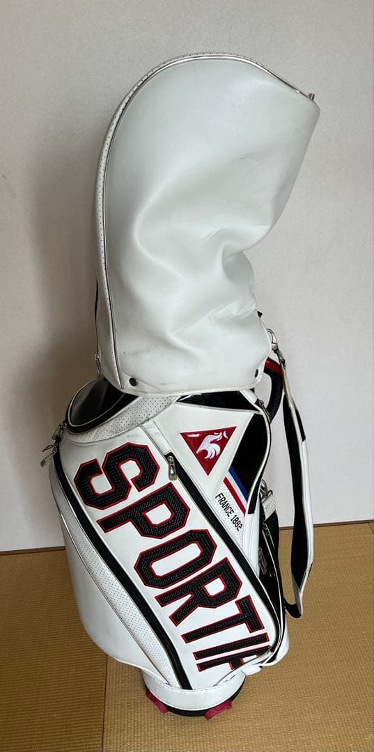 ルコック スポルティフ キャディバッグ ゴルフバッグ トリコロール