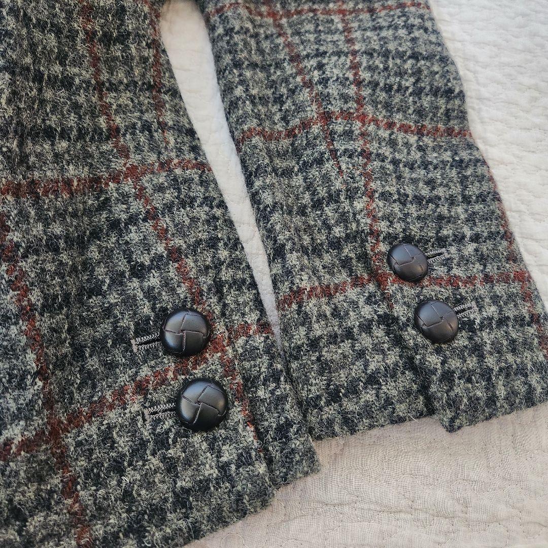 未使用タグ付き★ハリスツイード　テーラードジャケット　ジャーナルスタンダード