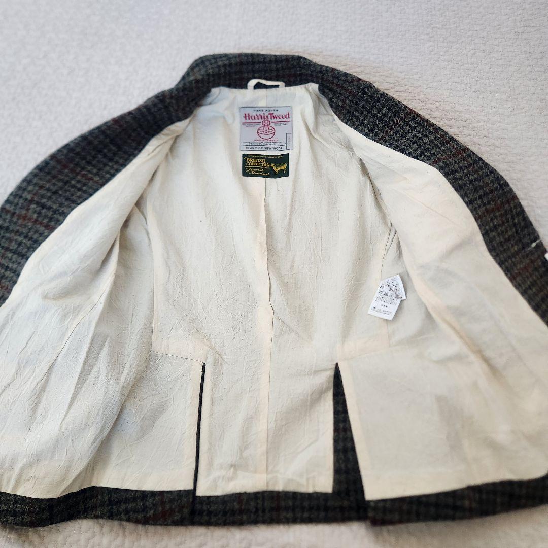 未使用タグ付き★ハリスツイード　テーラードジャケット　ジャーナルスタンダード