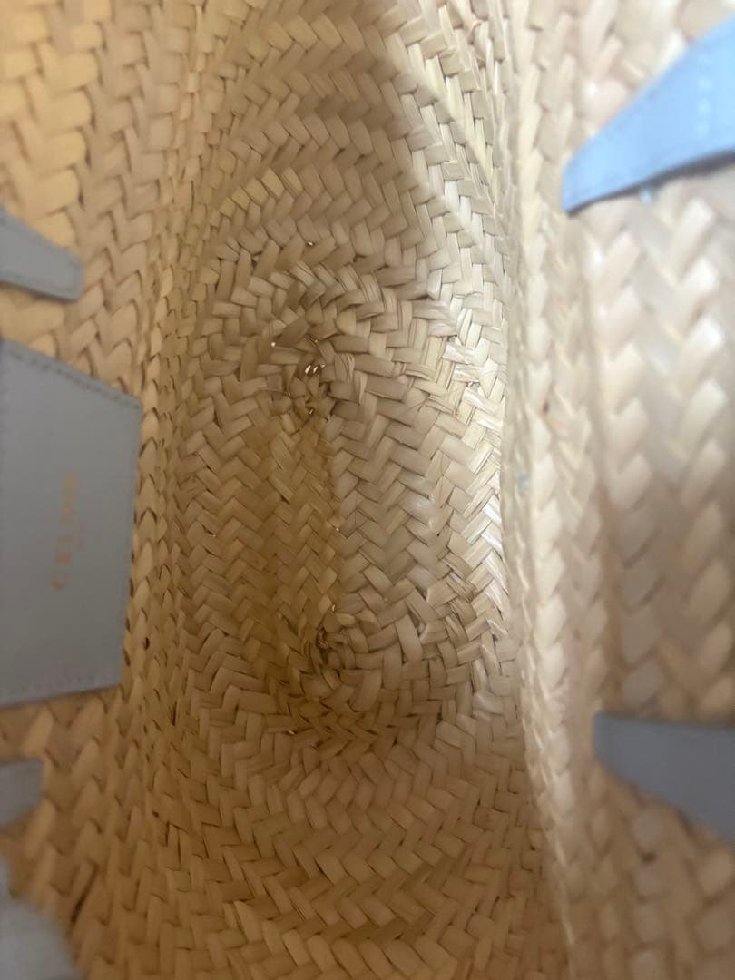 セリーヌ　トリンオフ　かごバッグ