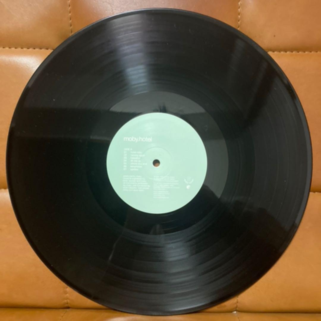 【希少LP】極美品レコード★Moby ‎– Hotel 当時もの送料込み