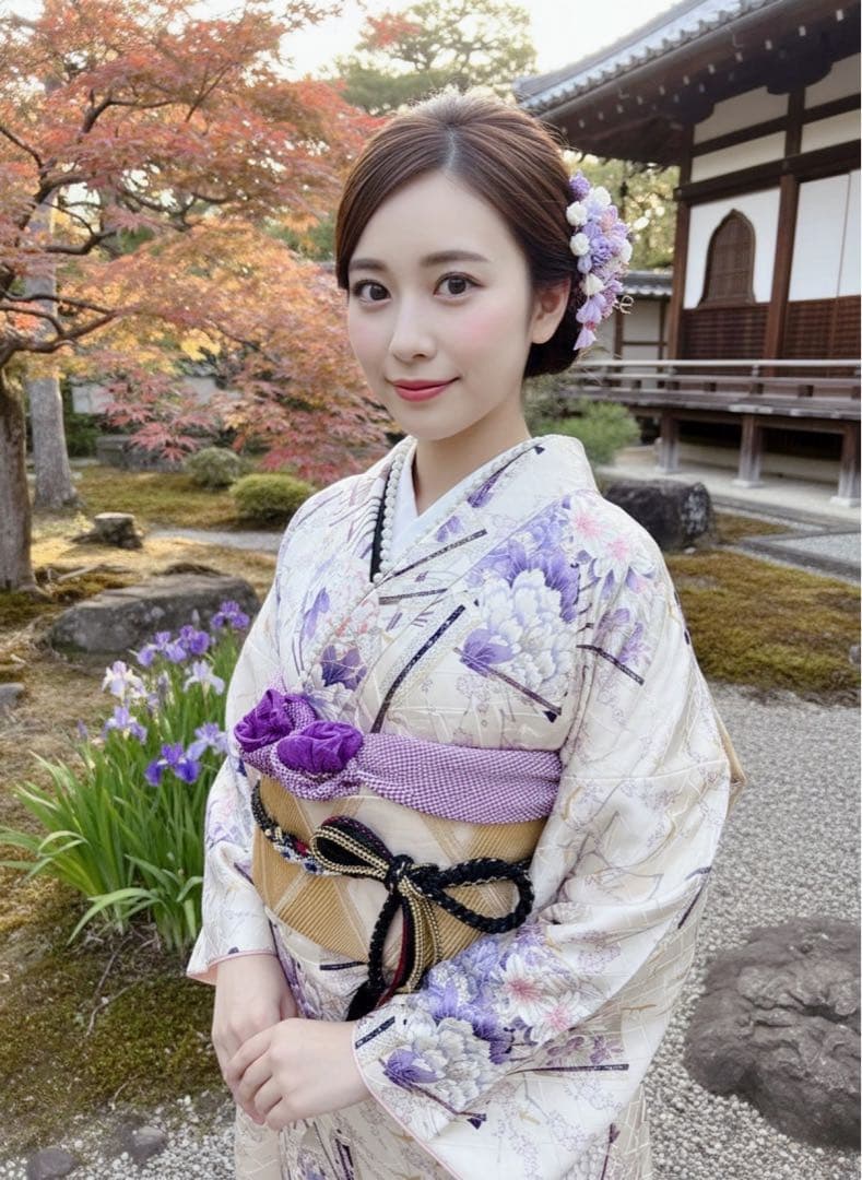 純金箔西陣織帯付き　美品　やまと誂製正絹振袖フルセット　成人式　牡丹