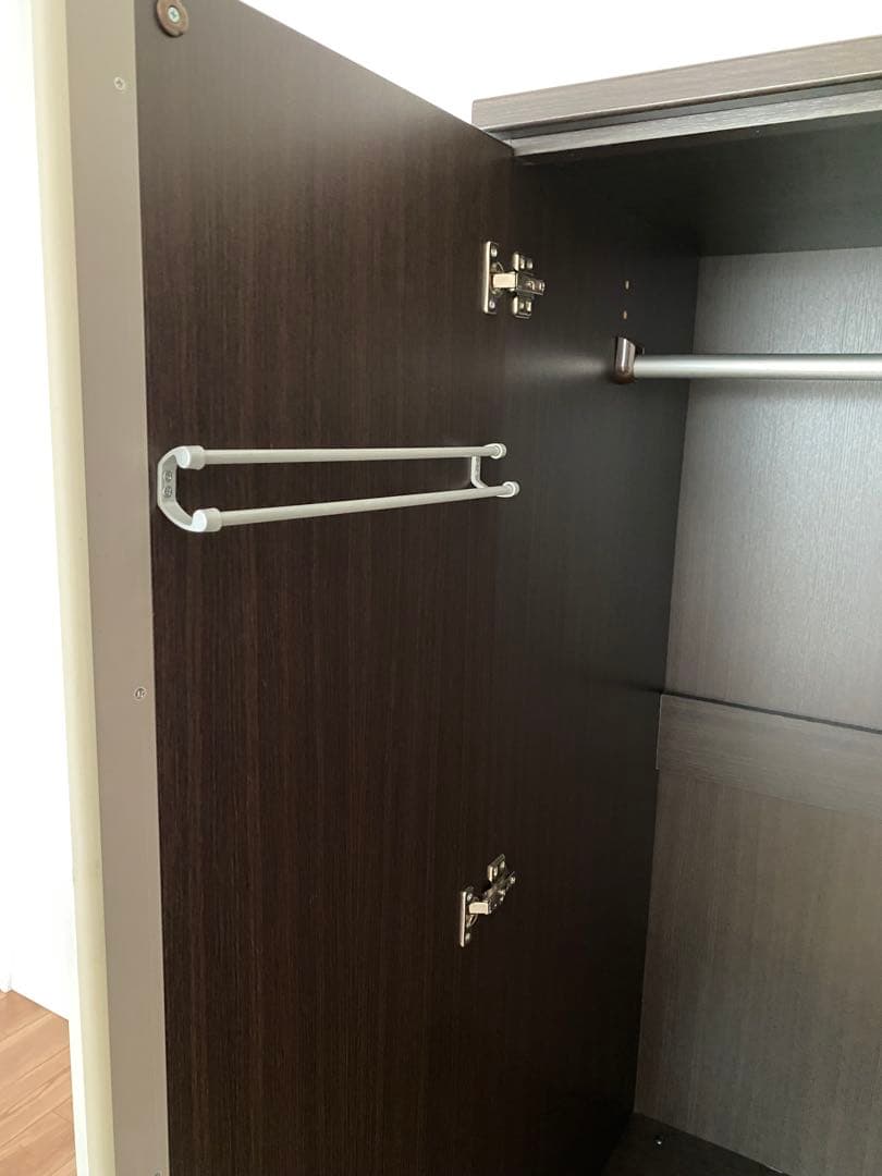 ワードローブ ダークブラウン