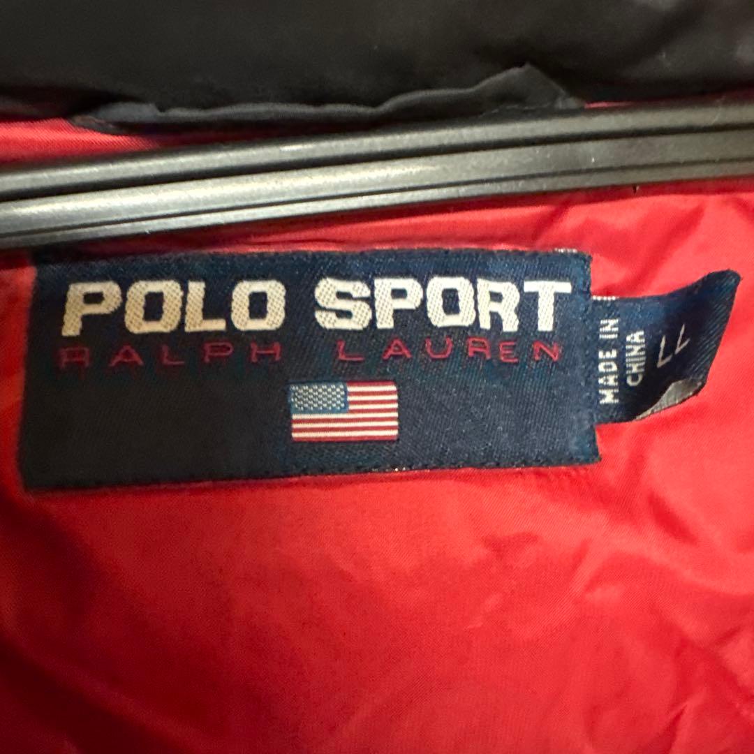 POLO SPORT ダウンベスト ネイビー