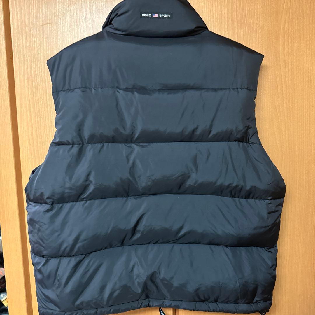 POLO SPORT ダウンベスト ネイビー