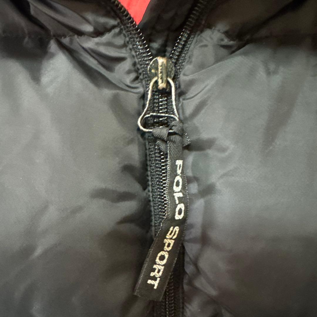 POLO SPORT ダウンベスト ネイビー