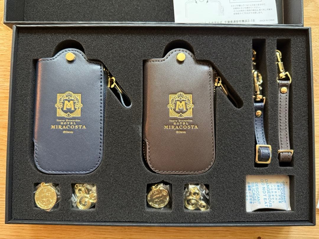 ミラコスタキーケース　ポストカード＆入浴剤付き　新品