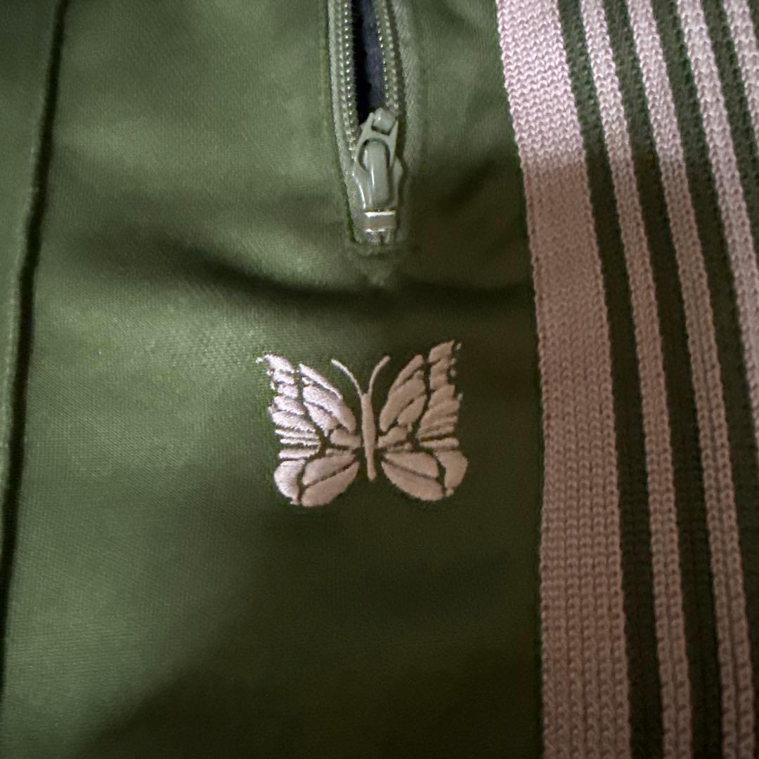 needles トラックパンツ　カーキ　M