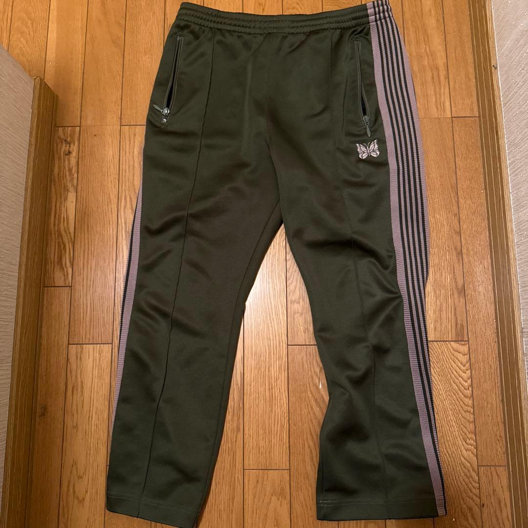 needles トラックパンツ　カーキ　M