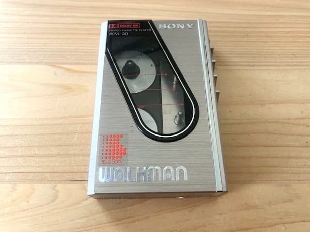 超美品 高音質 整備済完全動作品 ソニー WM-30 シルバー