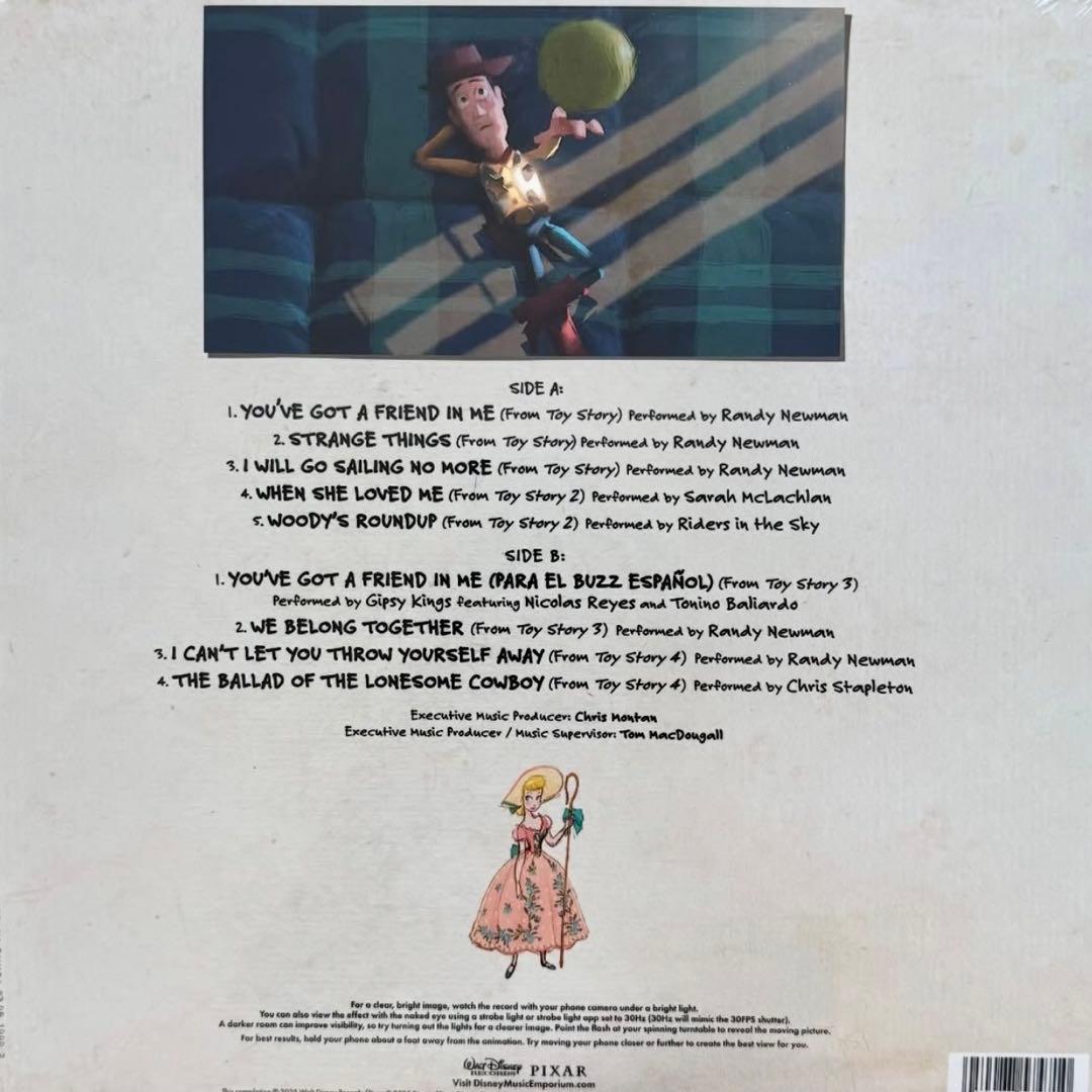 トイ・ストーリー✨ゾートロープ✨LPレコード✨