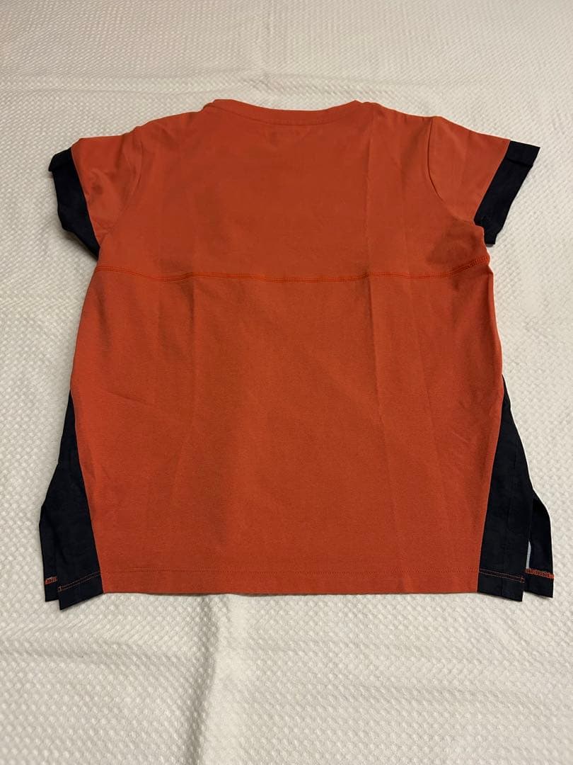 アドミラル　テニスウェア　オレンジ色トップス　Lサイズ