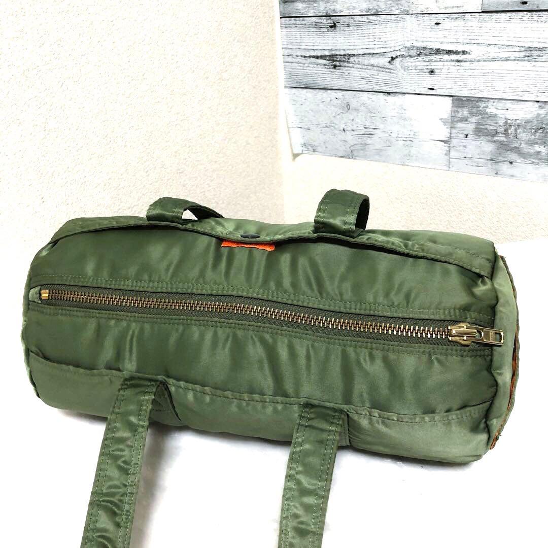 極美品✨希少 ポーター タンカー ミニボストンバッグL セージ 吉田カバン