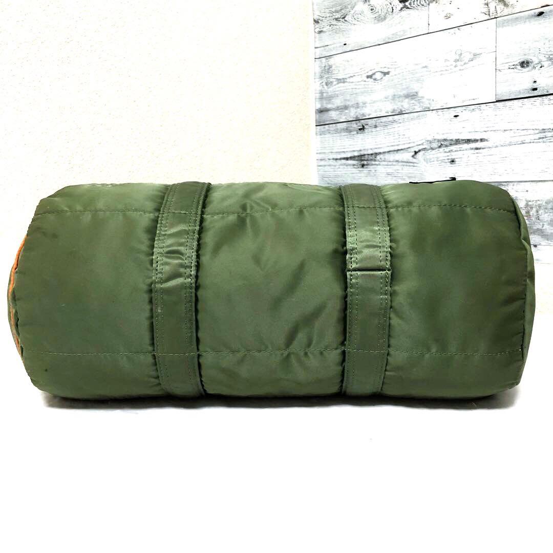 極美品✨希少 ポーター タンカー ミニボストンバッグL セージ 吉田カバン