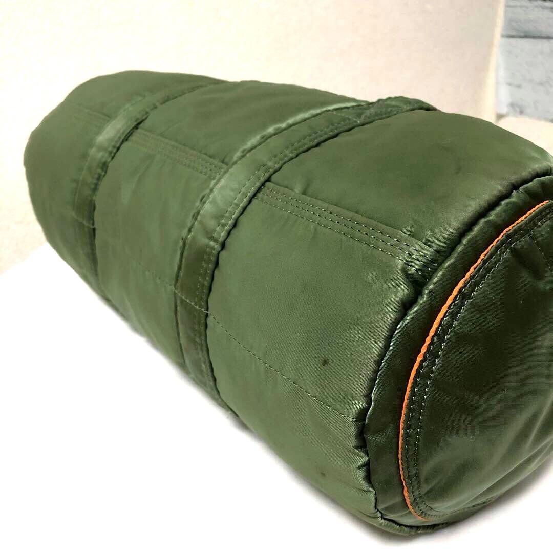 極美品✨希少 ポーター タンカー ミニボストンバッグL セージ 吉田カバン