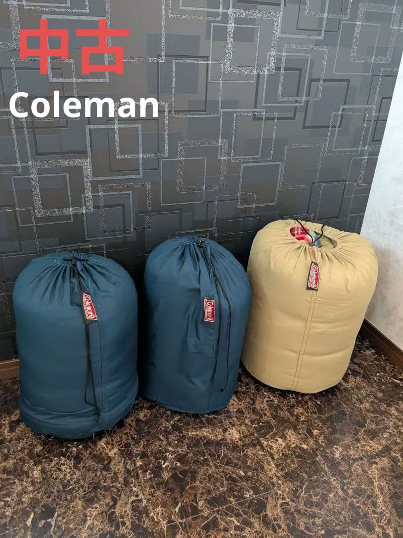 コールマン シュラフ FLEECE SLEEPING BAG/C5 C0 セット