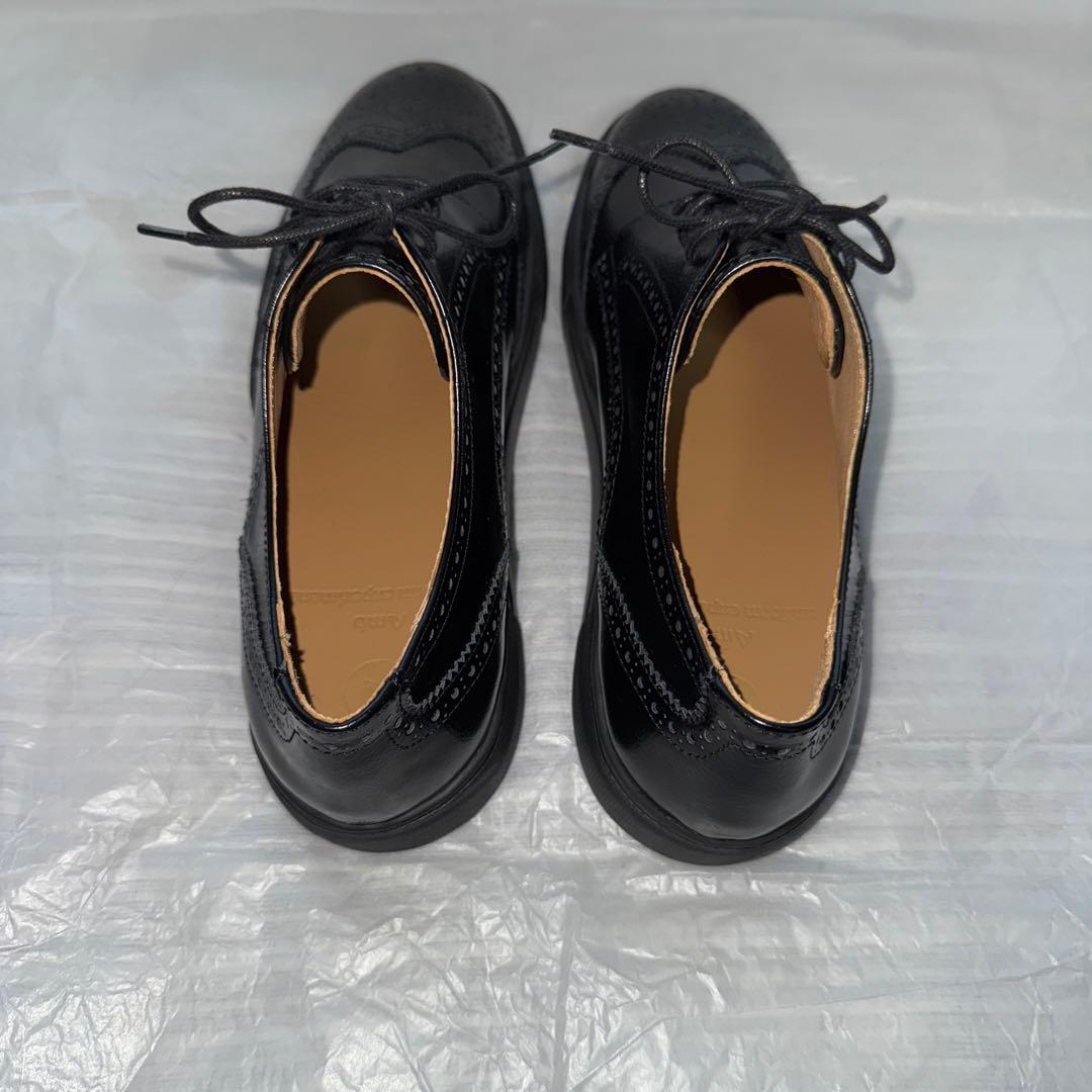 靴 uniform experiment AMB WING TIP SNEAKERS