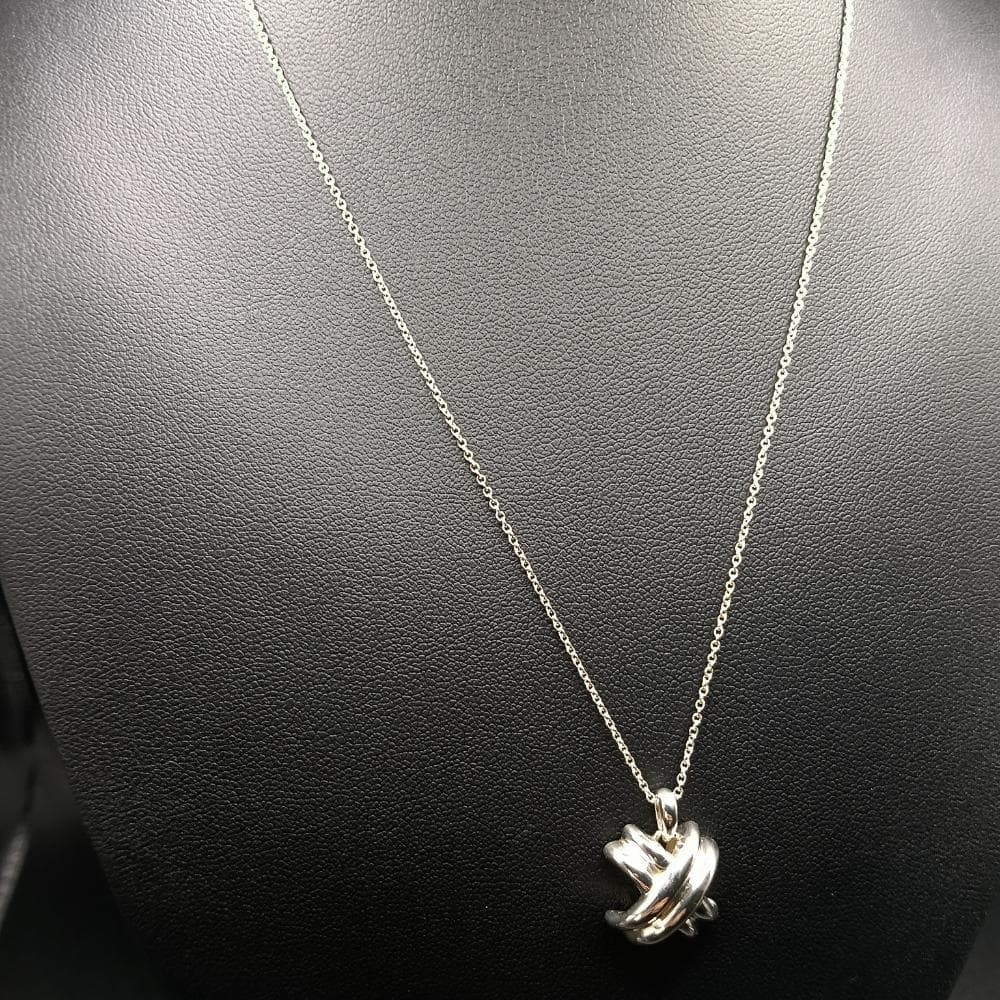 TIFFANY & Co. SV925 シグネーチャー クロスネックレス