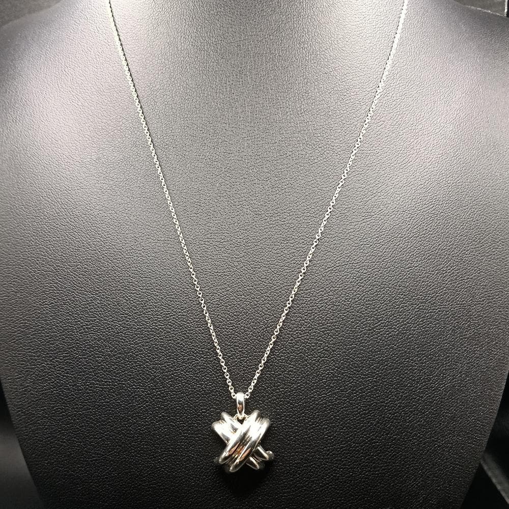 TIFFANY & Co. SV925 シグネーチャー クロスネックレス