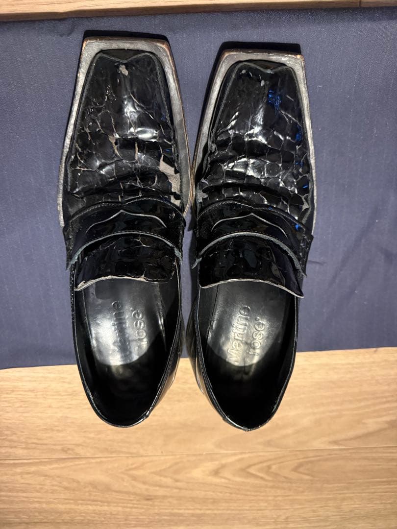 Martine Rose マーティンローズ 20AW スクエアトゥローファー