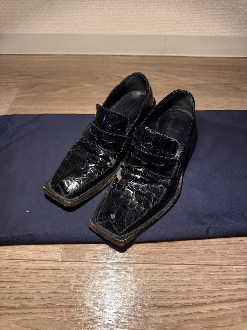 Martine Rose マーティンローズ 20AW スクエアトゥローファー