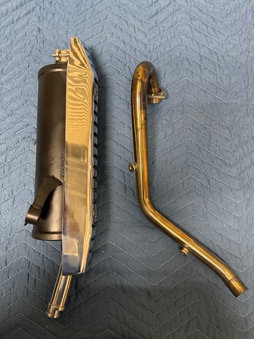 モンキー125 TAKEGAWA スクランブラーマフラー