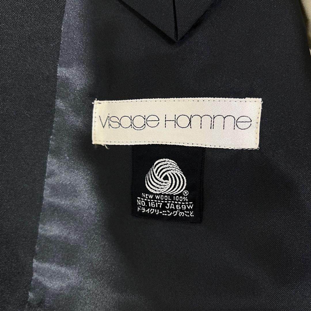 [F.041]【vintage】 セットアップ ダブル　ピンズ　ネクタイ