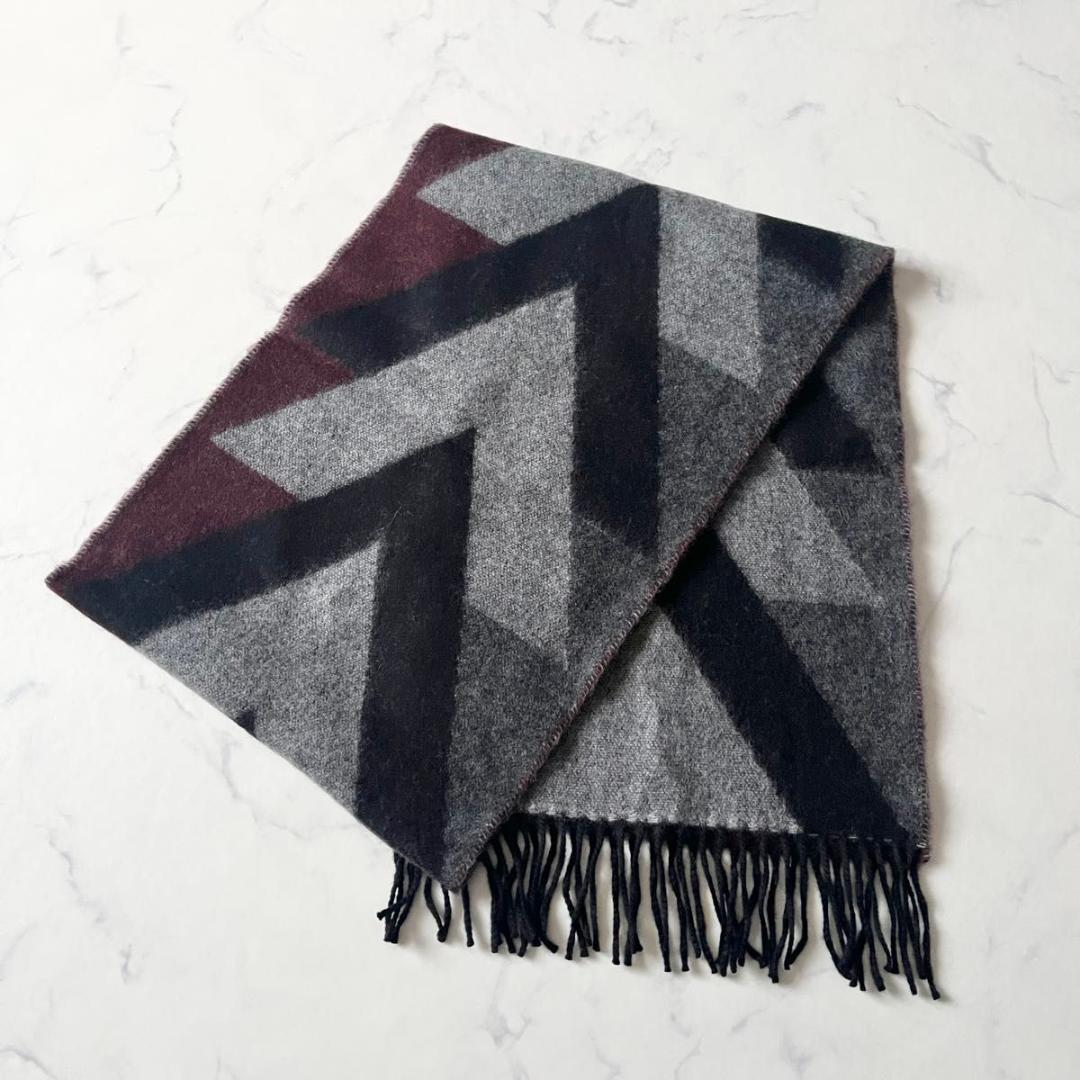 ルイヴィトン エシャルプ アンフィニットV カシミヤ混 マフラー マルチカラー