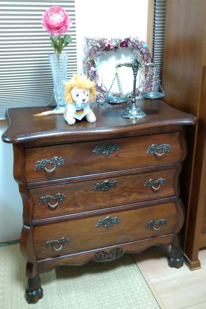 11/29限定BELL　フランス製アンティーク家具　オーク材　コモード