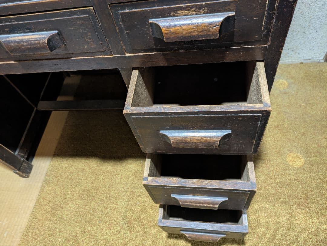 【大正時代以前】学習机 古道具 戦前 レトロ ビンテージ アンティーク 文机