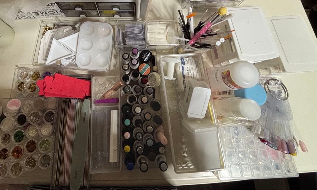 大量ジェルネイルセット（3級検定セット）