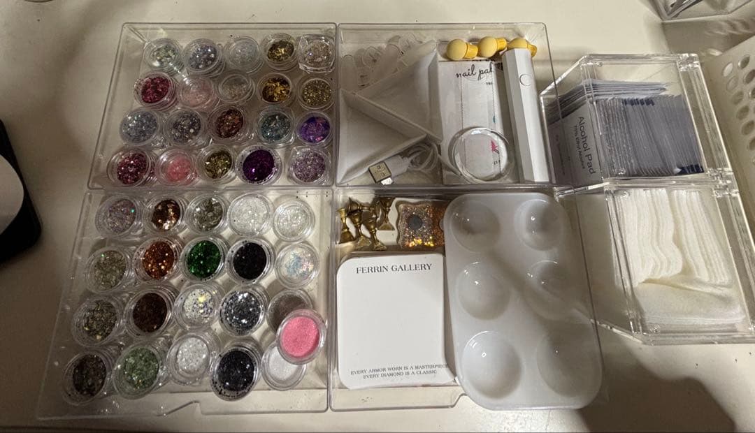 大量ジェルネイルセット（3級検定セット）