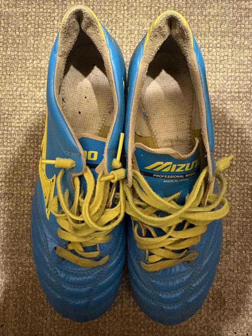 Mizuno モレリアネオ　青/黄
