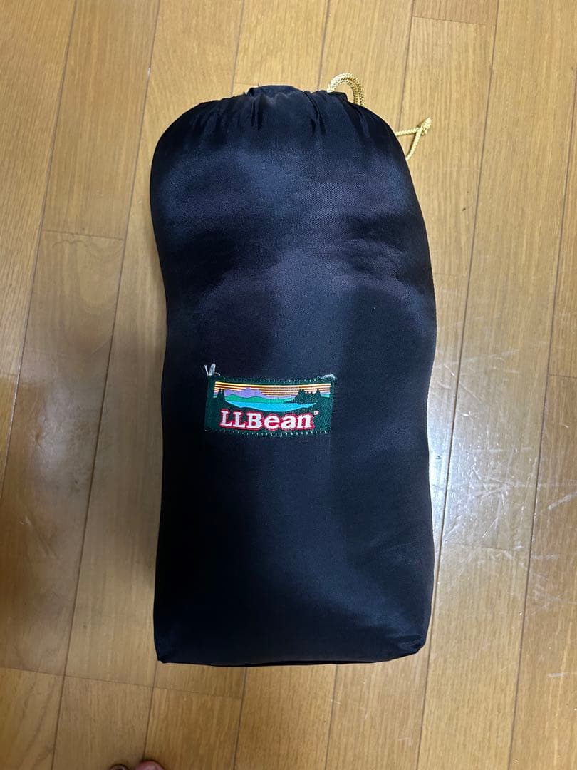 LLBean ダウン寝袋 青 210cm
