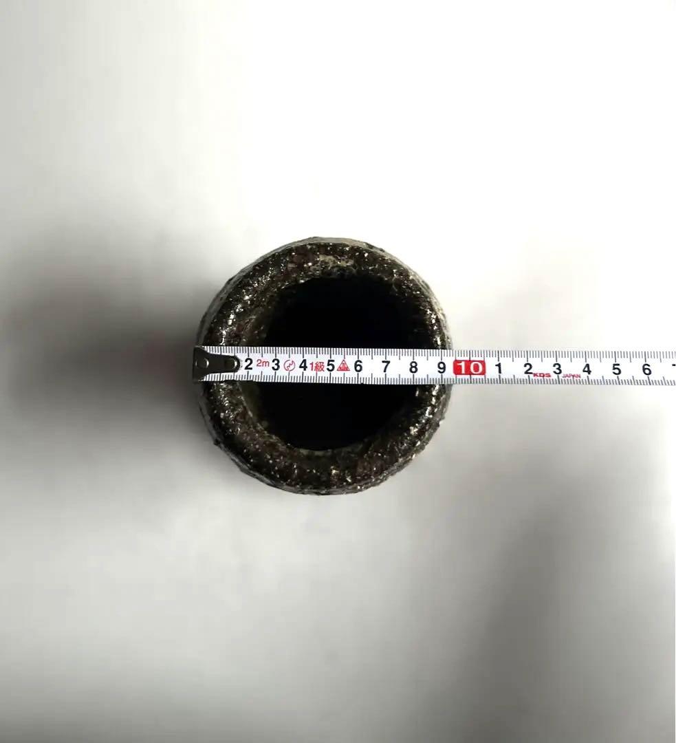 857 田中佐次郎 山瀬窯 朝鮮唐津花入 唐津焼 茶道 茶道具 美品 希少